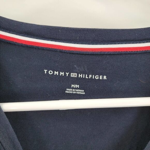 Tommy Hilfiger sport dress blue stripe medium bodycon - Picture 3 of 3
